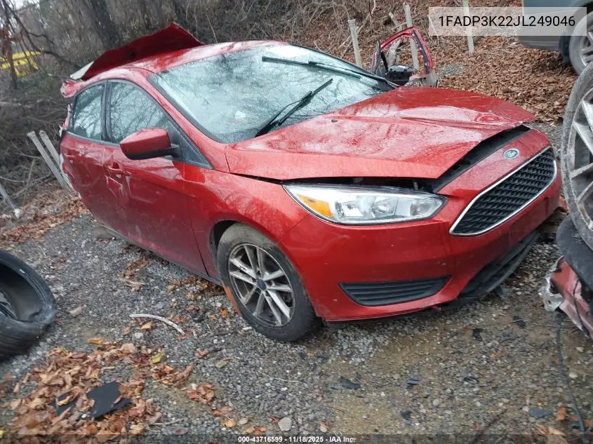 1FADP3K22JL249046 2018 Ford Focus Se