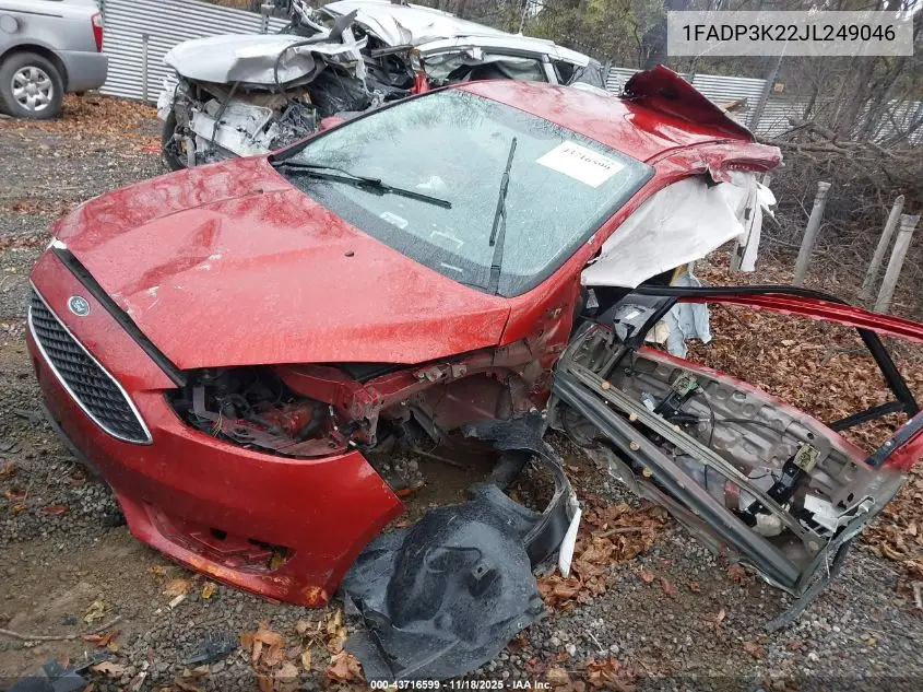1FADP3K22JL249046 2018 Ford Focus Se