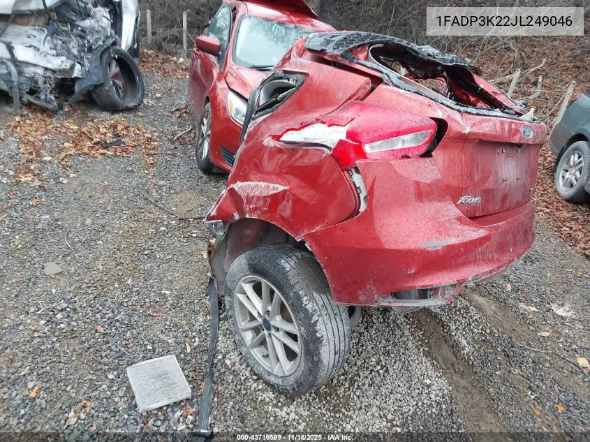 1FADP3K22JL249046 2018 Ford Focus Se