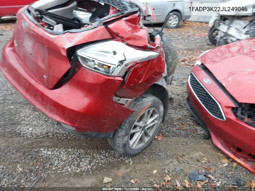 1FADP3K22JL249046 2018 Ford Focus Se