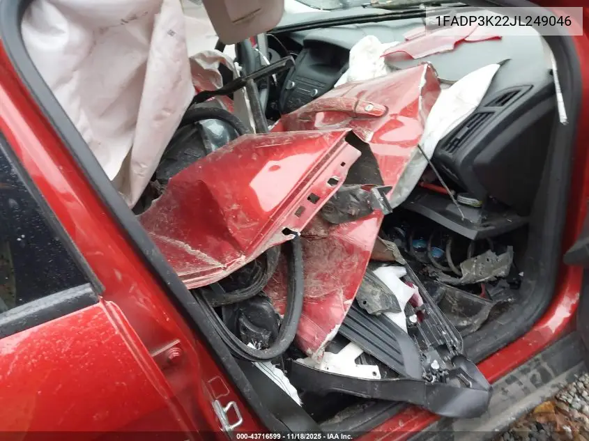 1FADP3K22JL249046 2018 Ford Focus Se