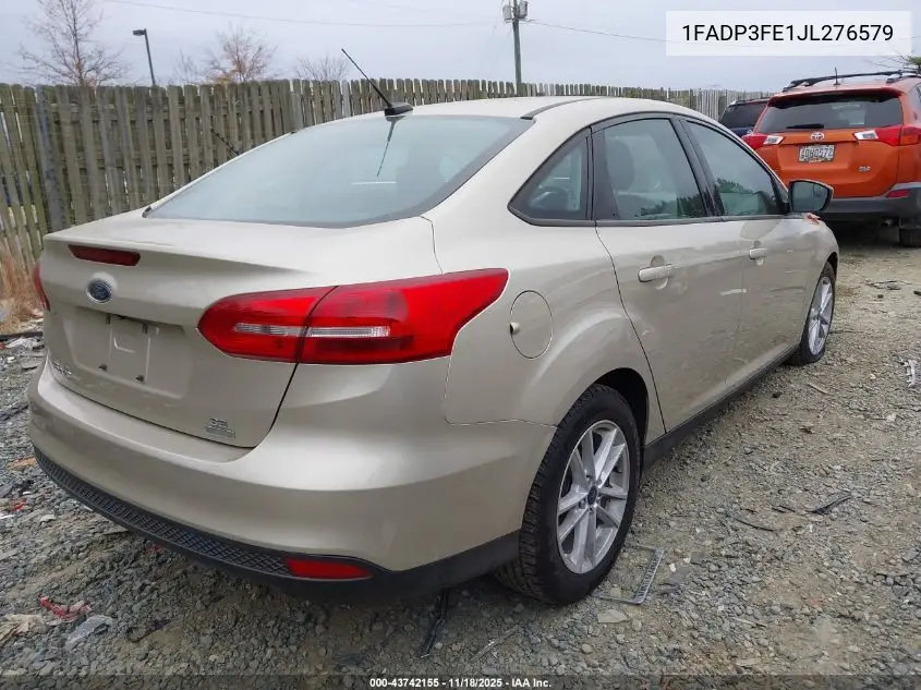 1FADP3FE1JL276579 2018 Ford Focus Se
