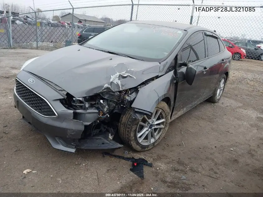 1FADP3F28JL321085 2018 Ford Focus Se