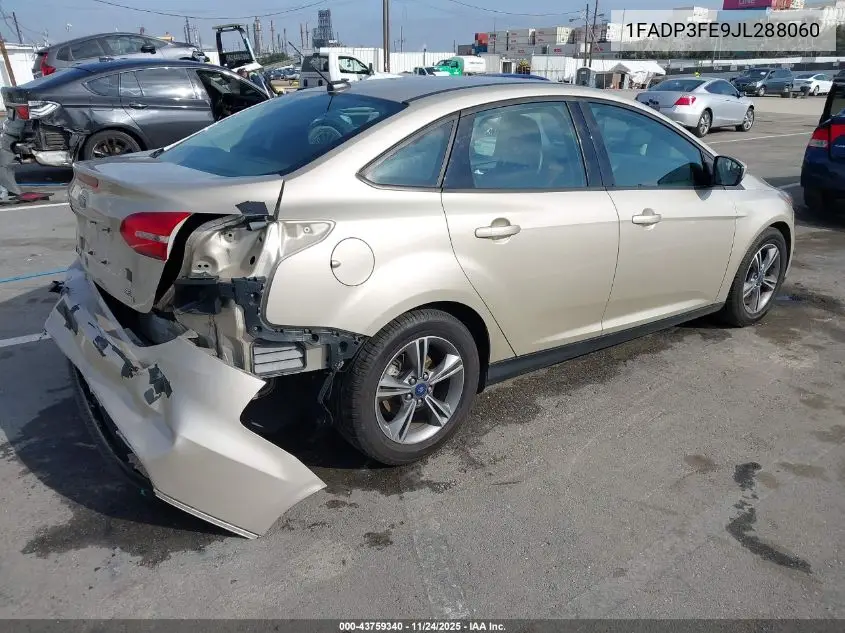 1FADP3FE9JL288060 2018 Ford Focus Se
