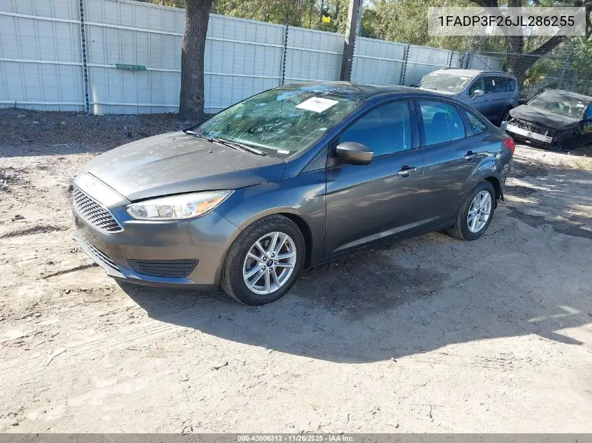 1FADP3F26JL286255 2018 Ford Focus Se