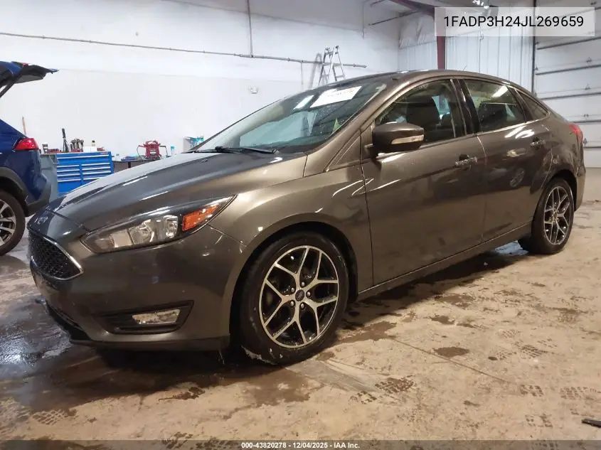1FADP3H24JL269659 2018 Ford Focus Sel