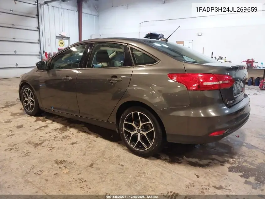 1FADP3H24JL269659 2018 Ford Focus Sel