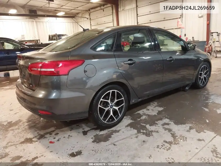 1FADP3H24JL269659 2018 Ford Focus Sel