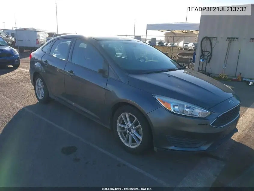 1FADP3F21JL213732 2018 Ford Focus Se
