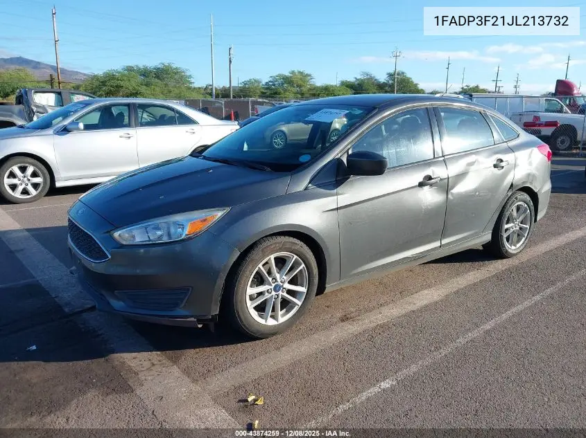 1FADP3F21JL213732 2018 Ford Focus Se
