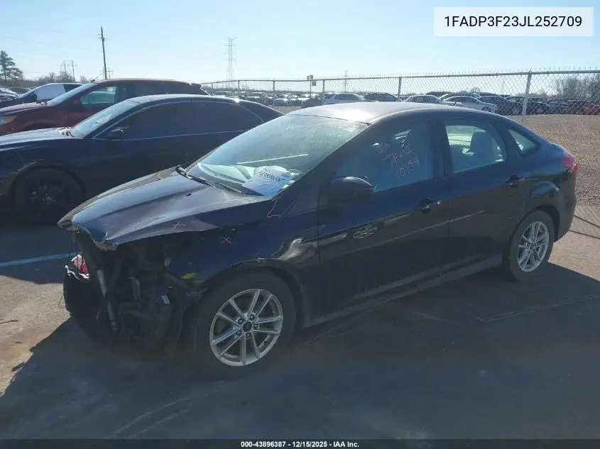 1FADP3F23JL252709 2018 Ford Focus Se
