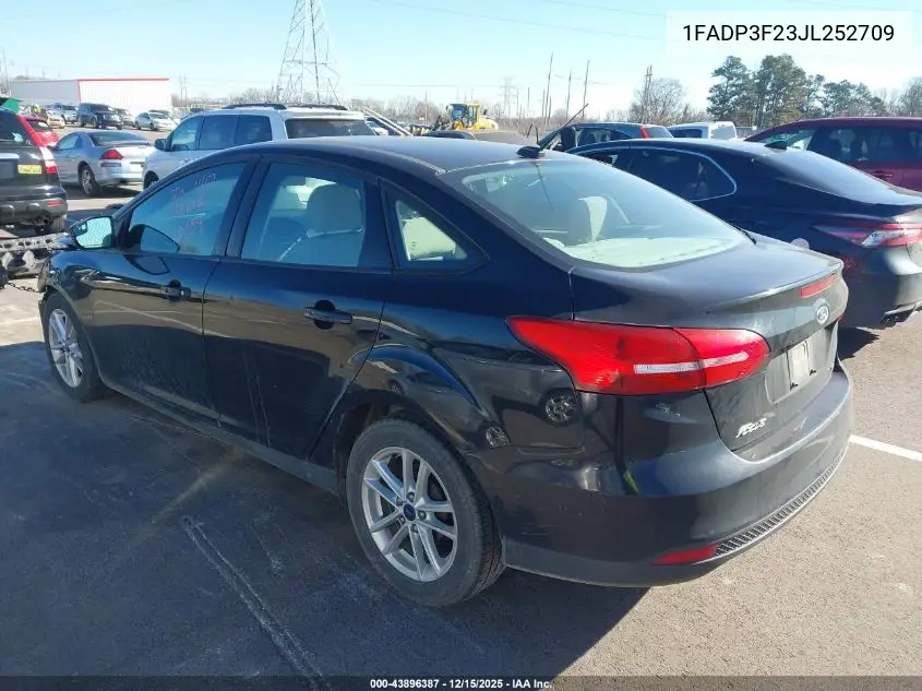 1FADP3F23JL252709 2018 Ford Focus Se