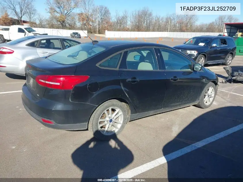 1FADP3F23JL252709 2018 Ford Focus Se