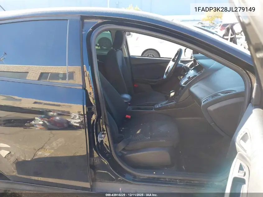 1FADP3K28JL279149 2018 Ford Focus Se