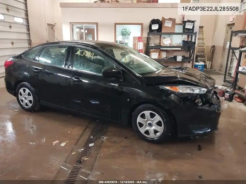 1FADP3E22JL285508 2018 Ford Focus S