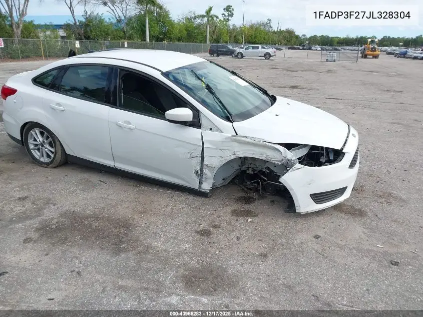 1FADP3F27JL328304 2018 Ford Focus Se