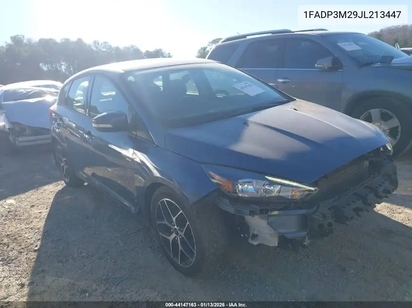 1FADP3M29JL213447 2018 Ford Focus Sel