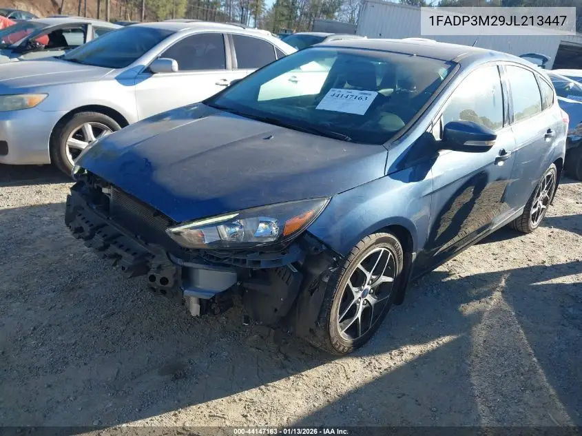 1FADP3M29JL213447 2018 Ford Focus Sel