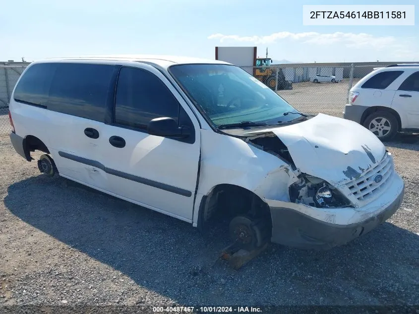 2FTZA54614BB11581 2004 Ford Freestar