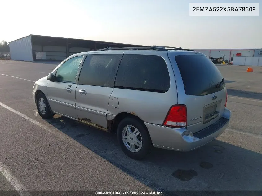 2FMZA522X5BA78609 2005 Ford Freestar Sel