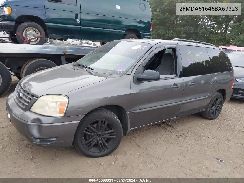 2FMDA51645BA69323 2005 Ford Freestar Se