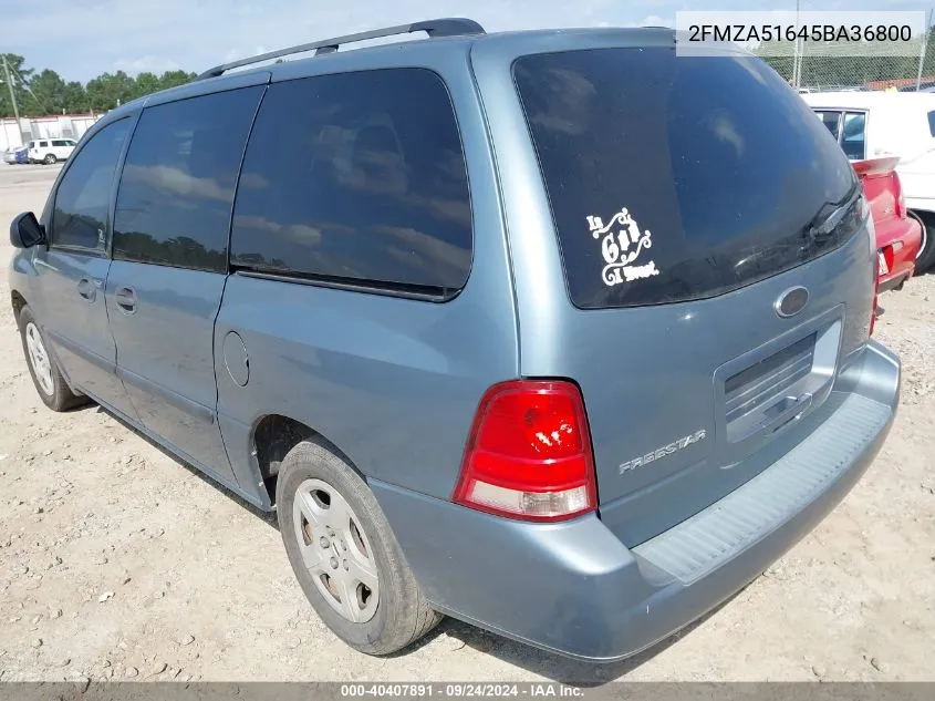 2FMZA51645BA36800 2005 Ford Freestar Se