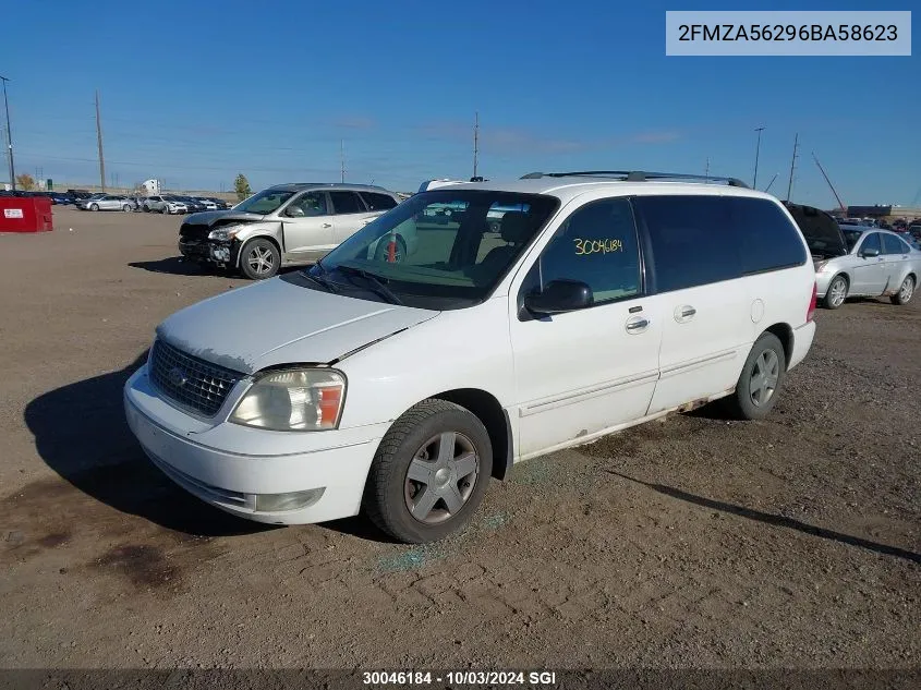 2FMZA56296BA58623 2006 Ford Freestar Sel