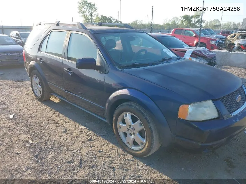 1FMZK06175GA24288 2005 Ford Freestyle Limited