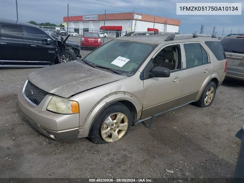 1FMZK05175GA10134 2005 Ford Freestyle Sel