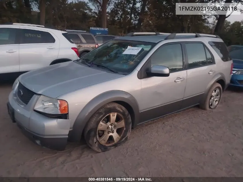 1FMZK02195GA20118 2005 Ford Freestyle Sel