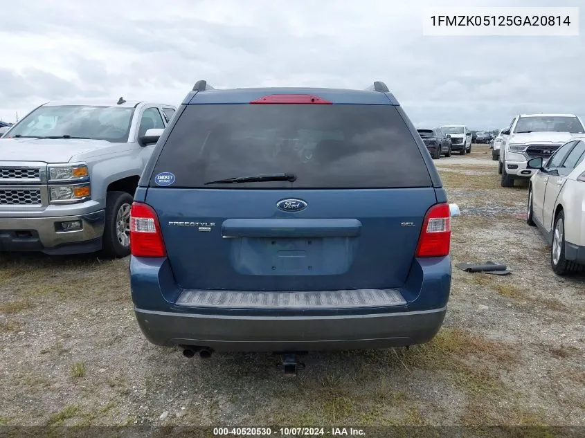 1FMZK05125GA20814 2005 Ford Freestyle Sel