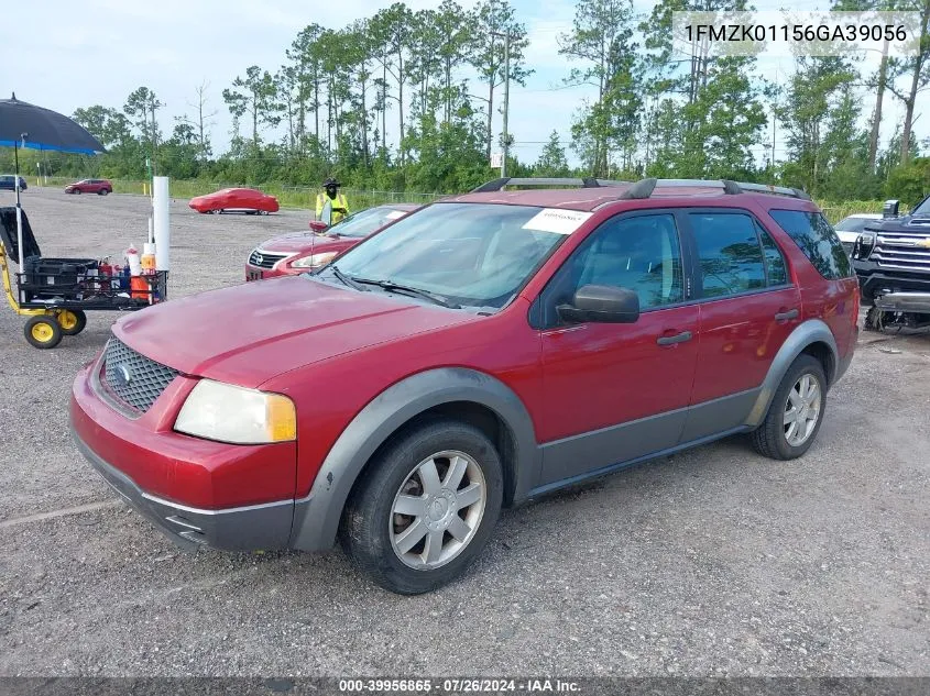 1FMZK01156GA39056 2006 Ford Freestyle Se