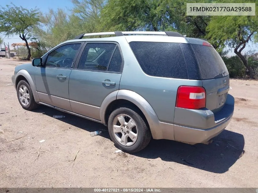 1FMDK02177GA29588 2007 Ford Freestyle Sel