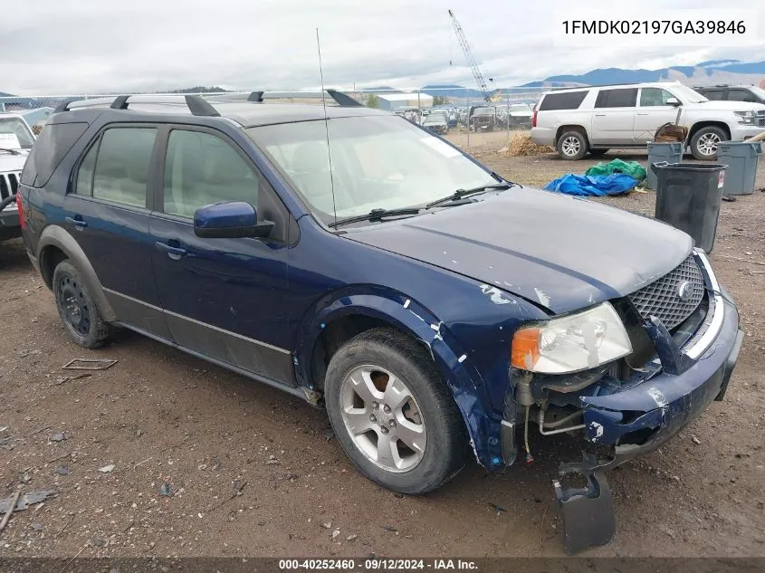 1FMDK02197GA39846 2007 Ford Freestyle Sel