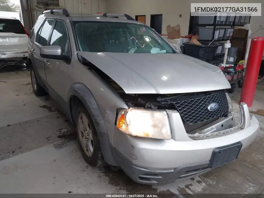 1FMDK02177GA31566 2007 Ford Freestyle Sel