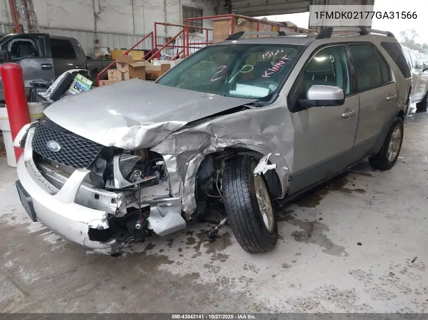 1FMDK02177GA31566 2007 Ford Freestyle Sel