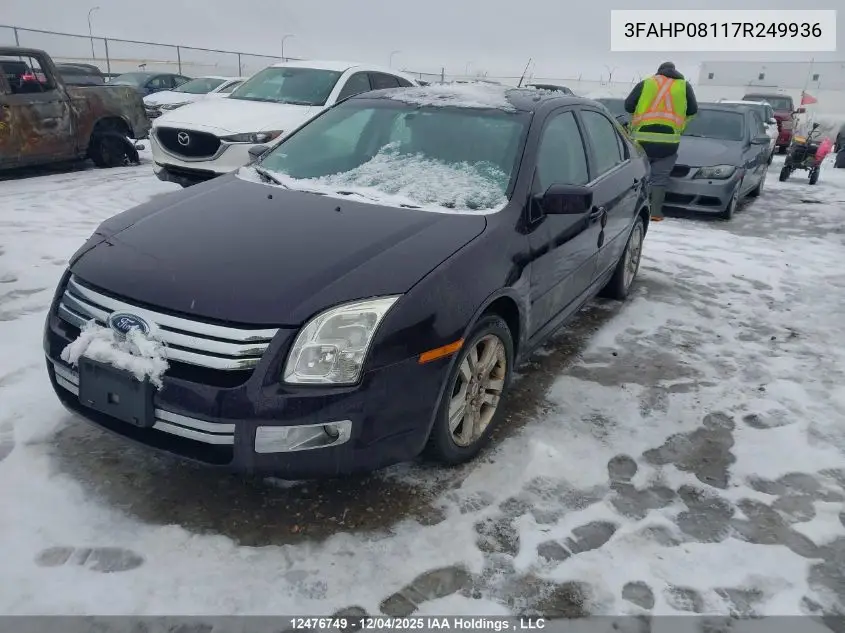 3FAHP08117R249936 2007 Ford Fusion Sel