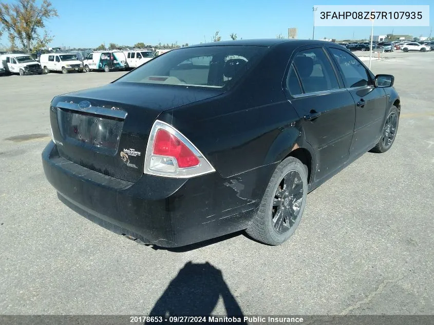 3FAHP08Z57R107935 2007 Ford Fusion Sel