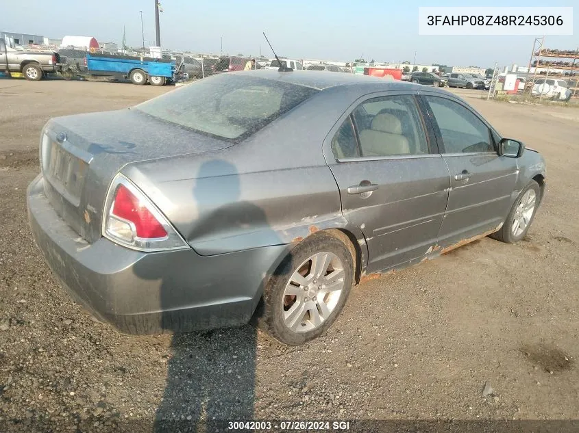 3FAHP08Z48R245306 2008 Ford Fusion Sel