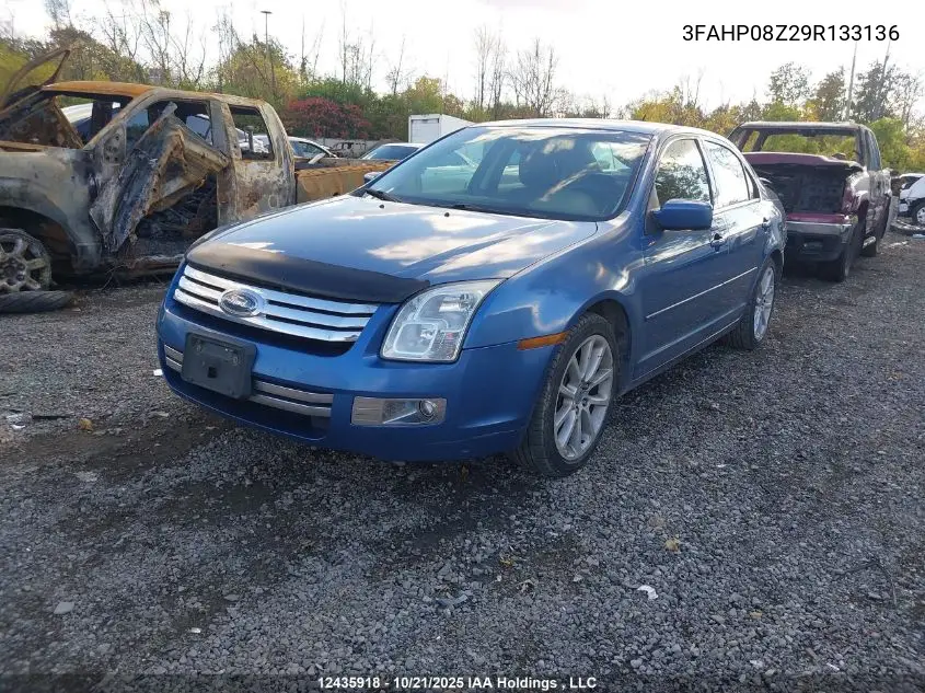 3FAHP08Z29R133136 2009 Ford Fusion Sel