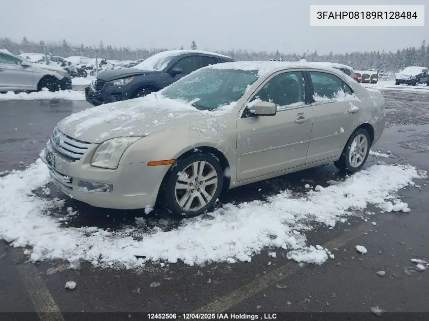 3FAHP08189R128484 2009 Ford Fusion Sel