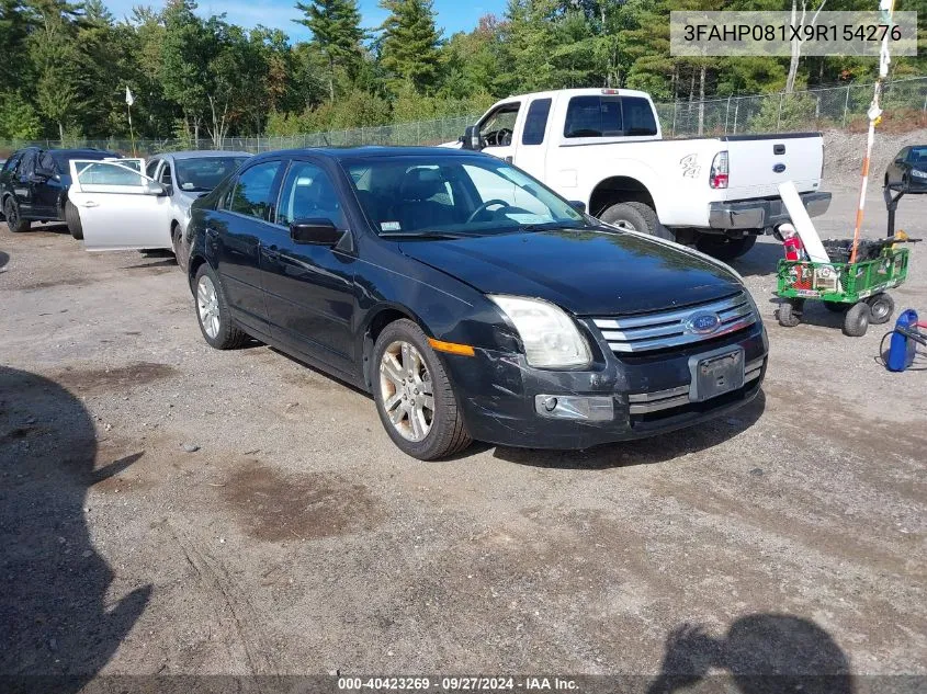 3FAHP081X9R154276 2009 Ford Fusion Sel