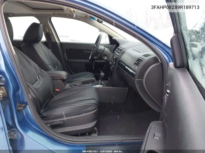 3FAHP08Z89R189713 2009 Ford Fusion Sel