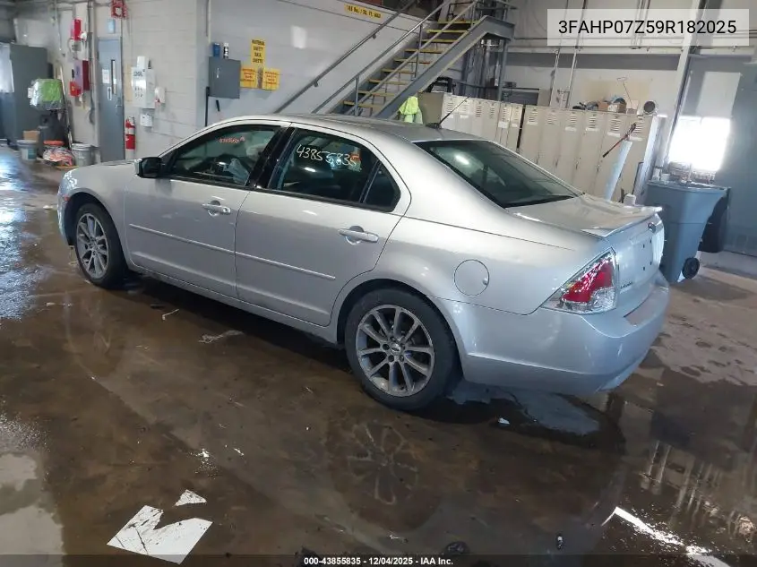 3FAHP07Z59R182025 2009 Ford Fusion Se