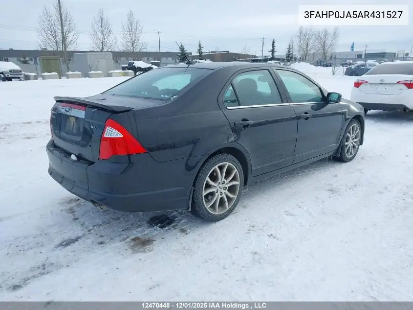 3FAHP0JA5AR431527 2010 Ford Fusion Sel