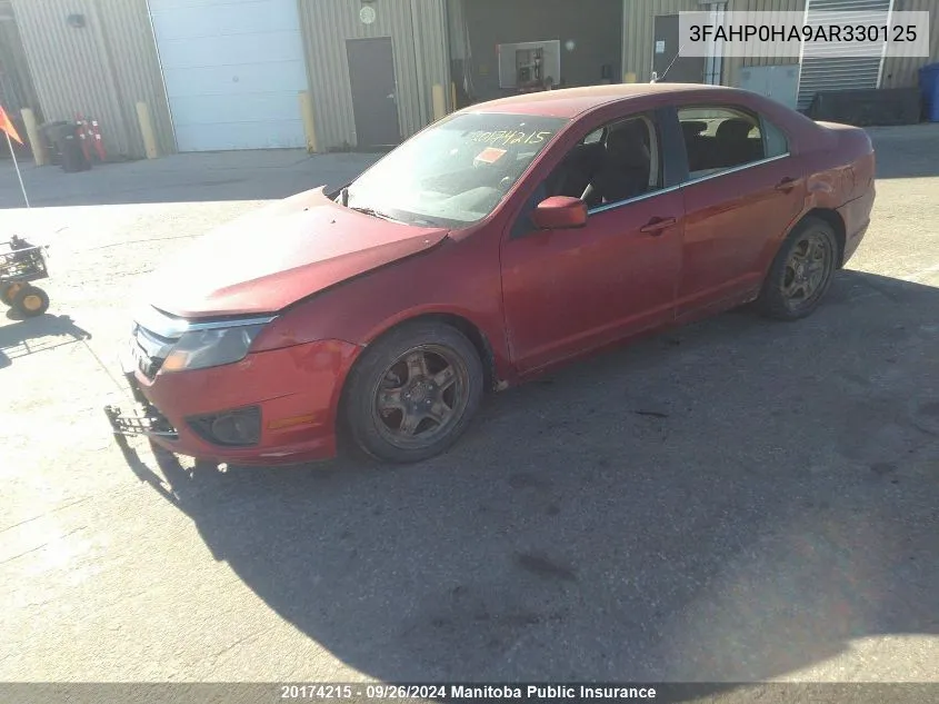 3FAHP0HA9AR330125 2010 Ford Fusion Se