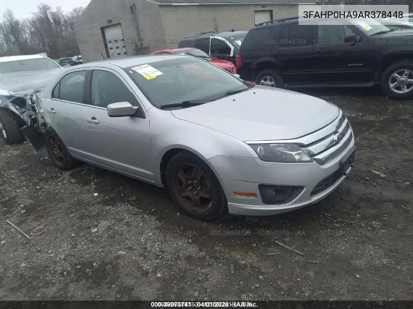 3FAHP0HA9AR378448 2010 Ford Fusion Se