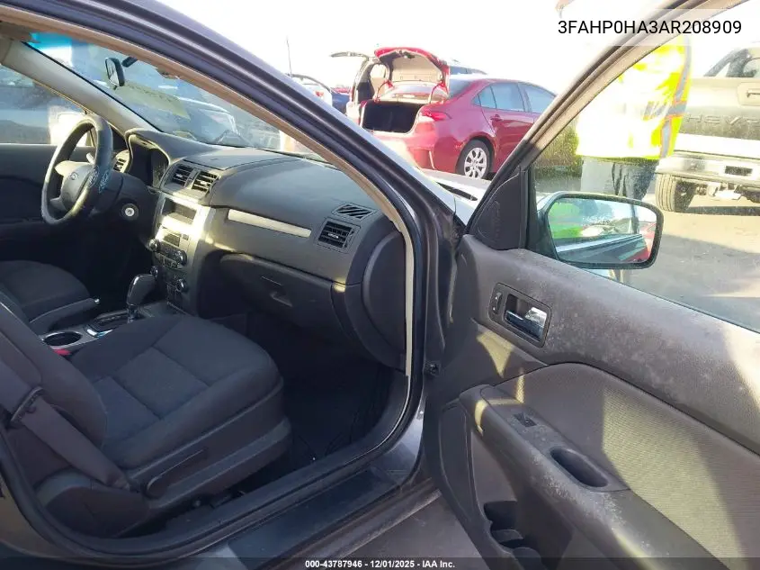 3FAHP0HA3AR208909 2010 Ford Fusion Se