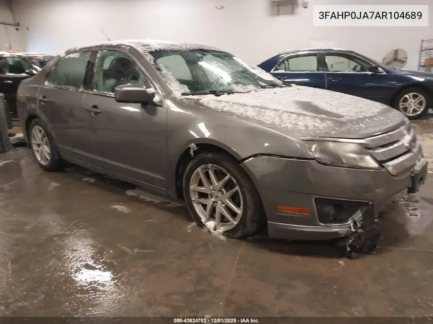 3FAHP0JA7AR104689 2010 Ford Fusion Sel