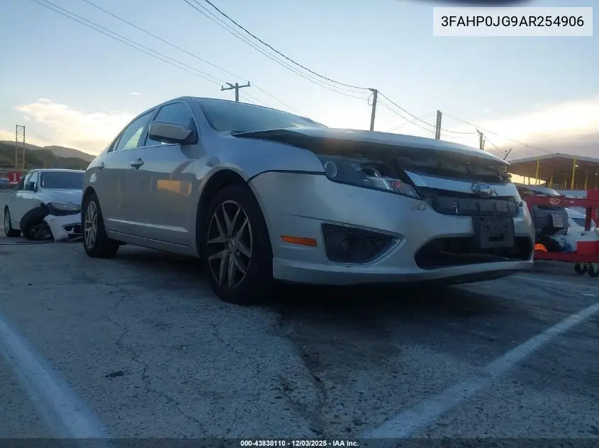 3FAHP0JG9AR254906 2010 Ford Fusion Sel